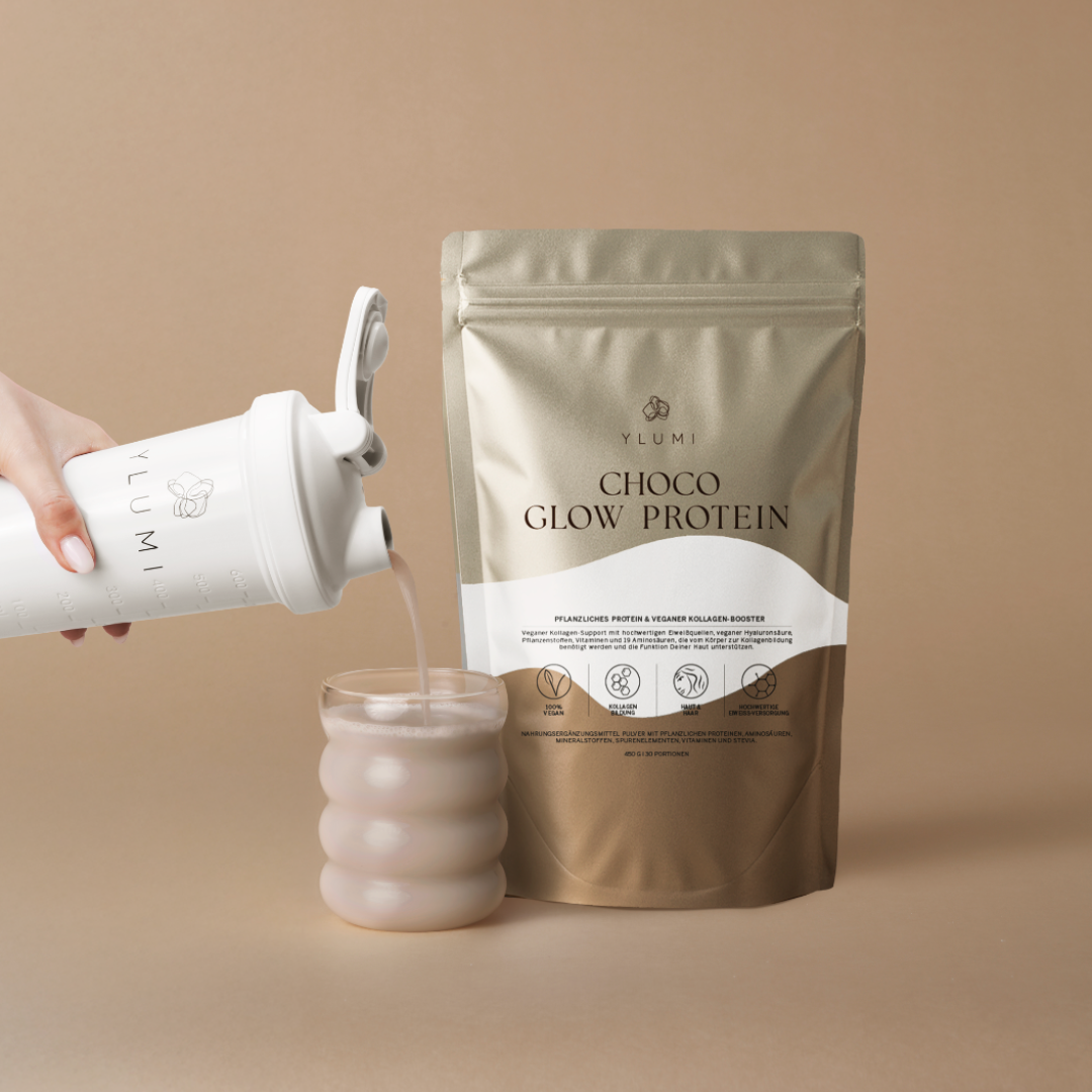 CHOCO GLOW PROTEIN + SHAKER